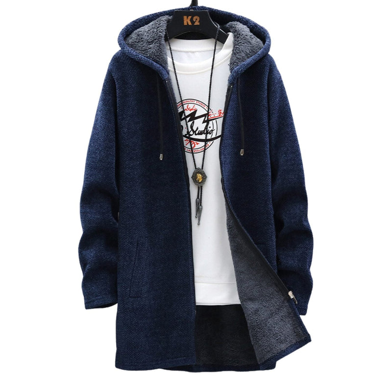 Levi - Men's Hooded Fleece-Lined Jacket