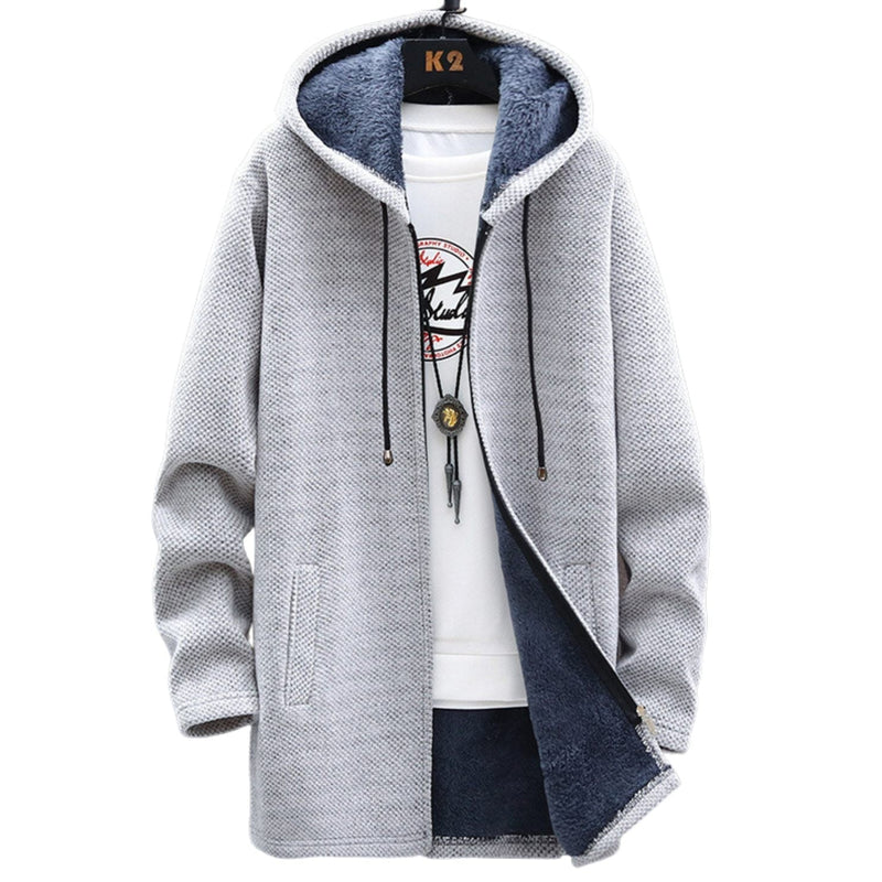 Levi - Men's Hooded Fleece-Lined Jacket