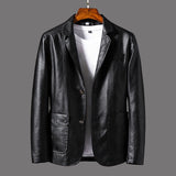 Lorenzo Vitali Leather Moto Jacket