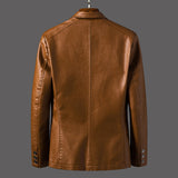 Lorenzo Vitali Leather Moto Jacket