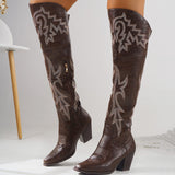 Cheyenne | Classic Over-the-Knee Cowboy Boots
