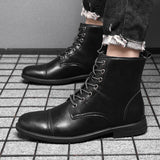 Morgan | Faux Leather Ankle Boots