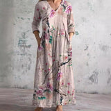 Rose™ – Floral Print Dress for Elegant Ease