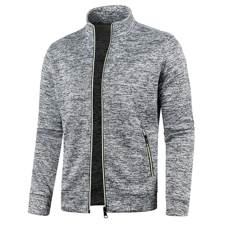 Kasper | Classic Zip-Up Cardigan