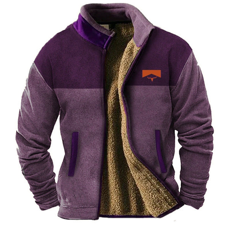 Mathéo – Casual Fleece Jacket for Men