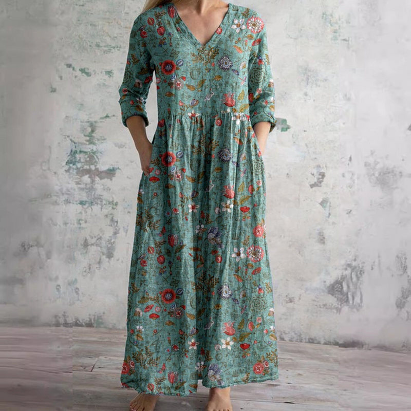 Rose™ – Floral Print Dress for Elegant Ease