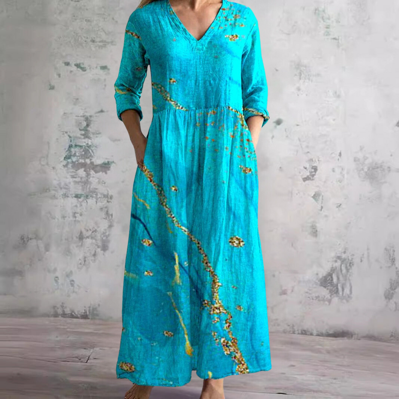 Rose™ – Floral Print Dress for Elegant Ease