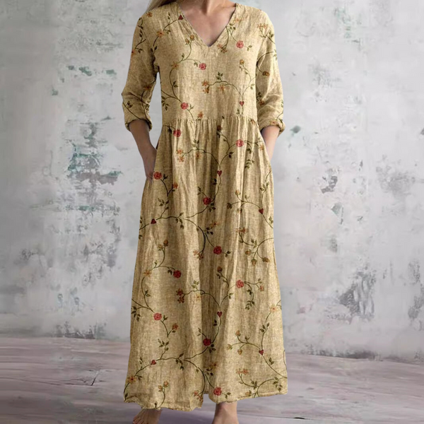 Rose™ – Floral Print Dress for Elegant Ease