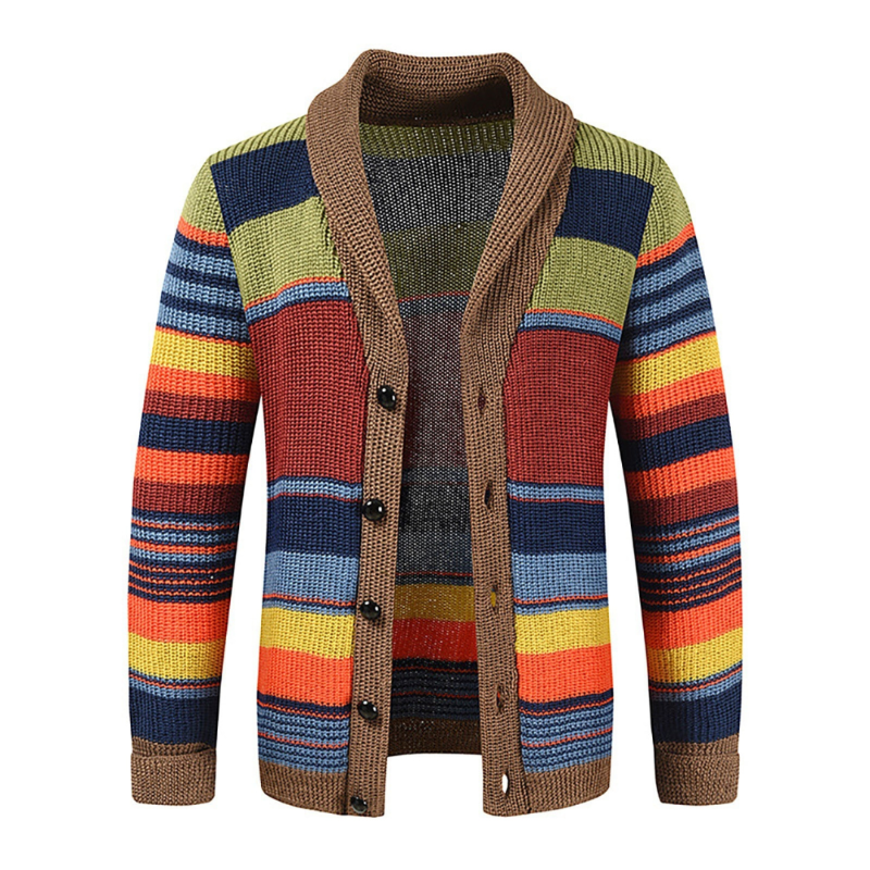 Brayden - Classic Colour Block Knit
