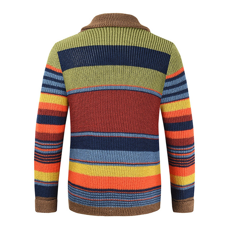 Brayden - Classic Colour Block Knit