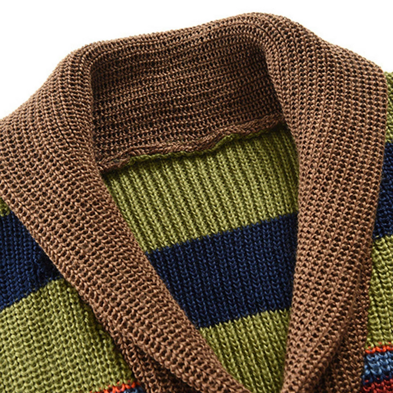 Brayden - Classic Colour Block Knit