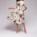 SIBYLLE I FLORAL DRESS
