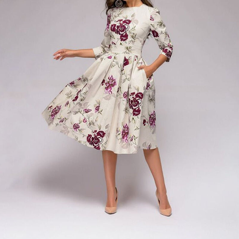 SIBYLLE I FLORAL DRESS