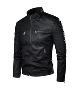 Mikkel™ Armor – Vintage Leather Look with Quilted Shoulders