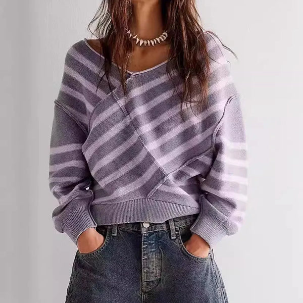 Belle Clair Off-Shoulder Pullover