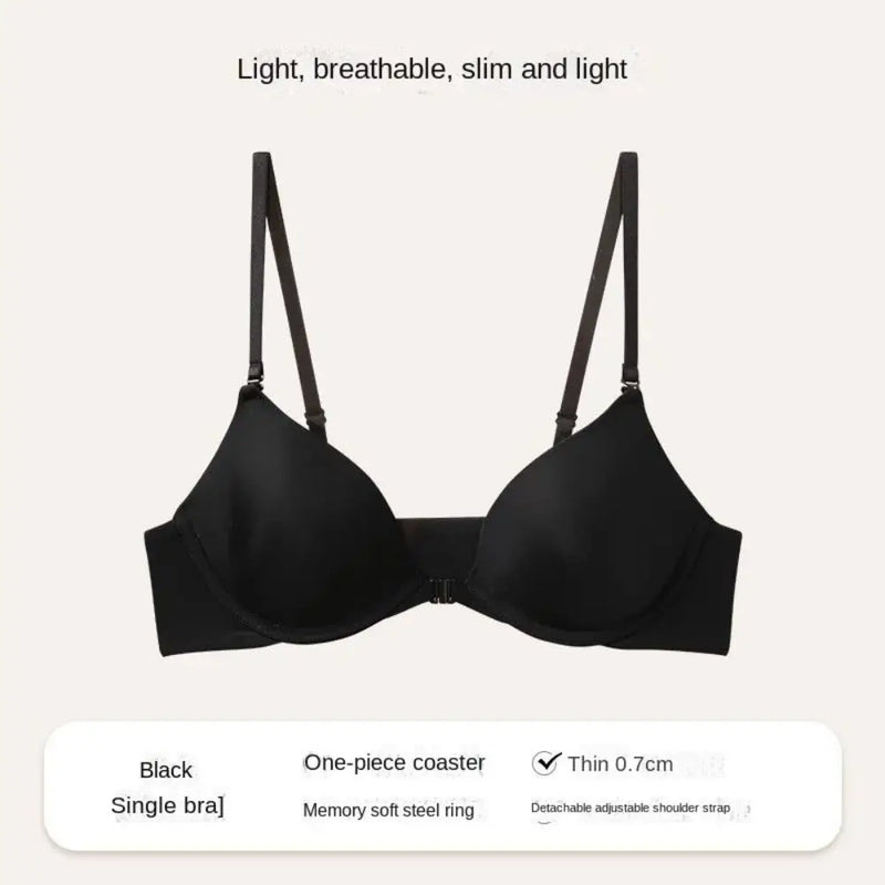 CLARA – Seamless Push-Up Bra with Front Closure