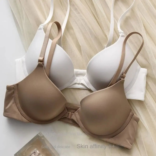 CLARA – Seamless Push-Up Bra with Front Closure