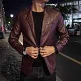 Rasmus™ Urban – Slim-Fit Blazer made of Faux Leather (multiple colors)