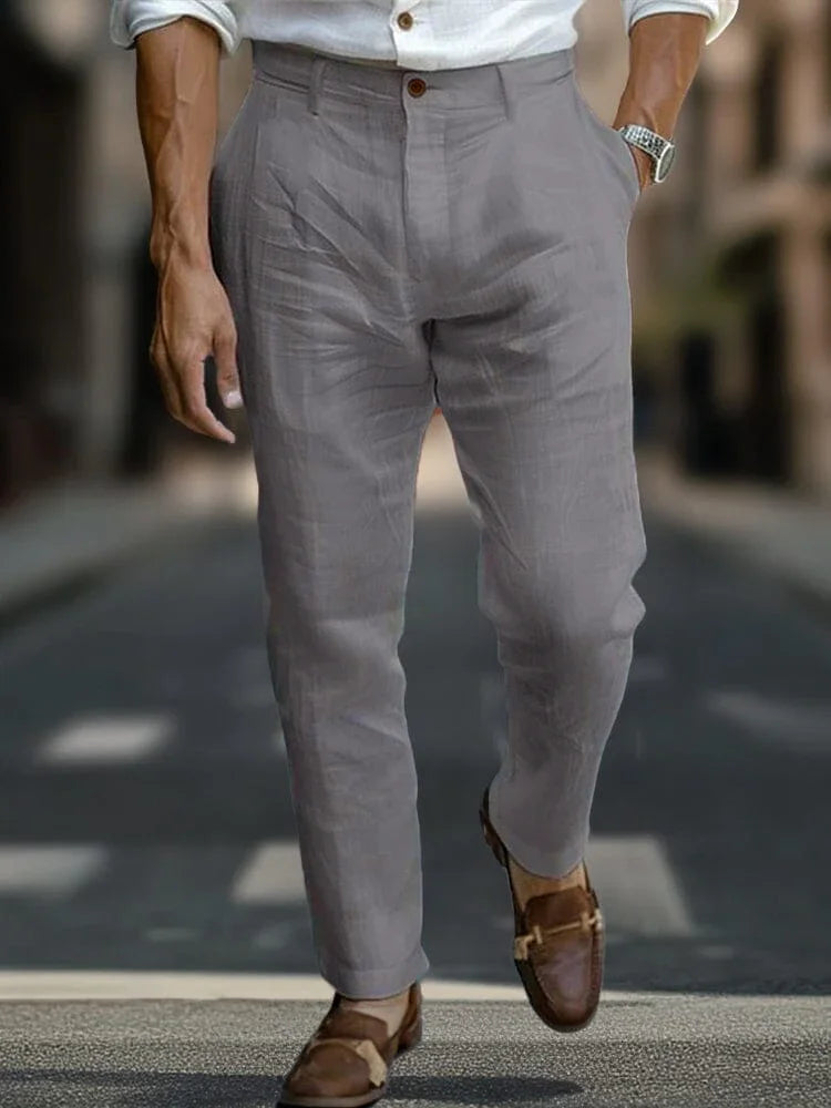 ITALIAN CHIC LINEN PANTS