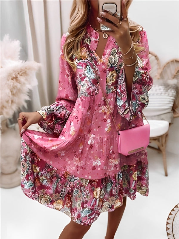 ANTONIA I STYLISH FLOWERED DRESS