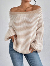 Milo Drop Shoulder Knit Sweater