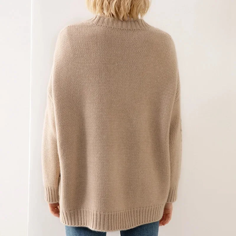 Sandra Eve Cable Knit Cardigan