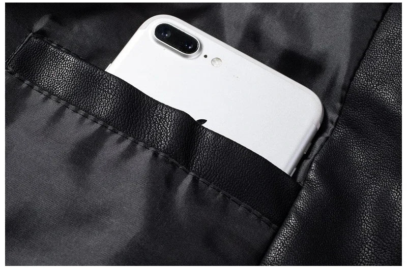 Mikkel™ Armor – Vintage Leather Look with Quilted Shoulders