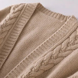 Sandra Eve Cable Knit Cardigan