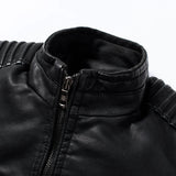 Mikkel™ Armor – Vintage Leather Look with Quilted Shoulders