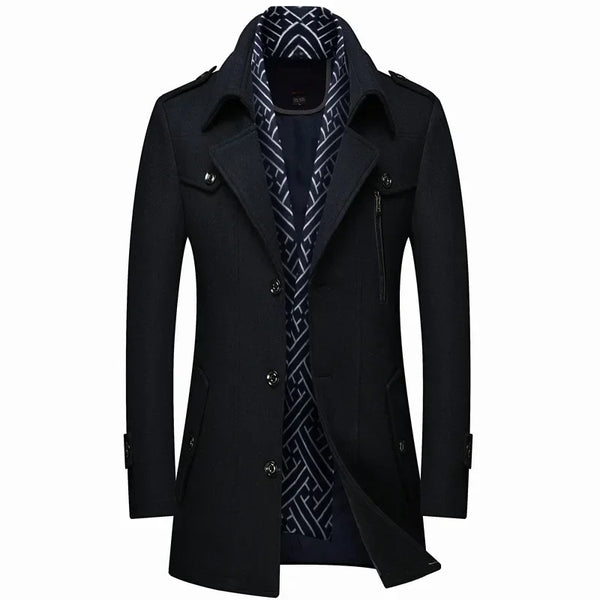 Carter - Men's Tailored Overcoat