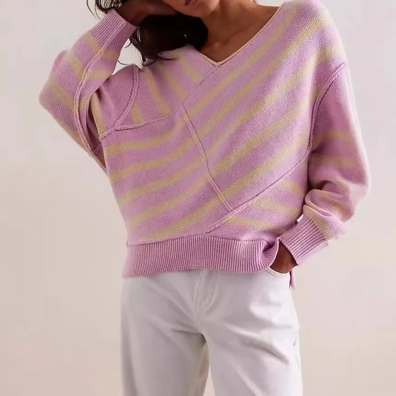 Belle Clair Off-Shoulder Pullover
