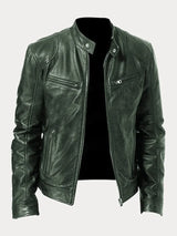 Victor Casual Leather Jacket™: Timeless Design and Comfort