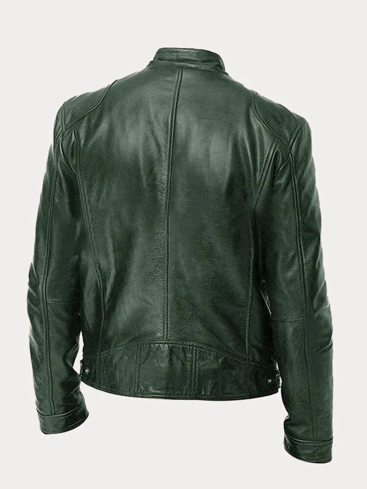 Lucas - Classic Leather Jacket