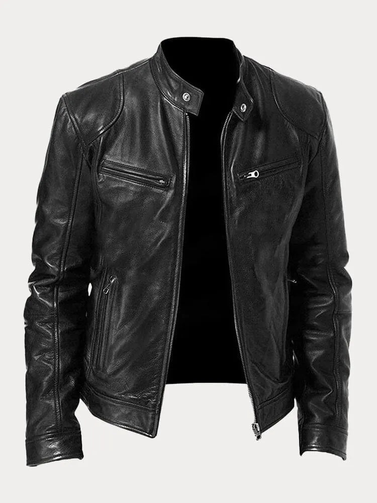 Lucas - Classic Leather Jacket