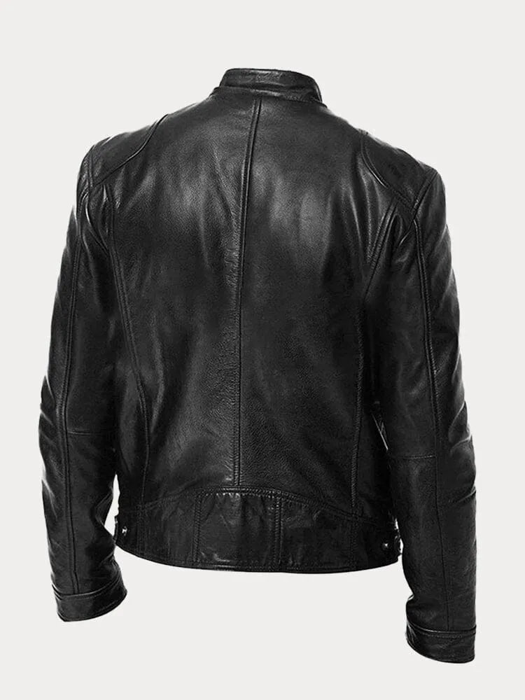 Lucas - Classic Leather Jacket