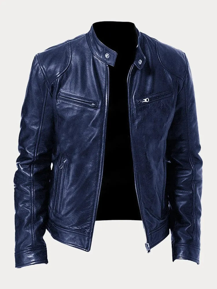Chiron - Casual Leather Jacket