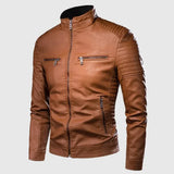 Mikkel™ Armor – Vintage Leather Look with Quilted Shoulders