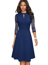ELKE I ELEGANT LACE DRESS