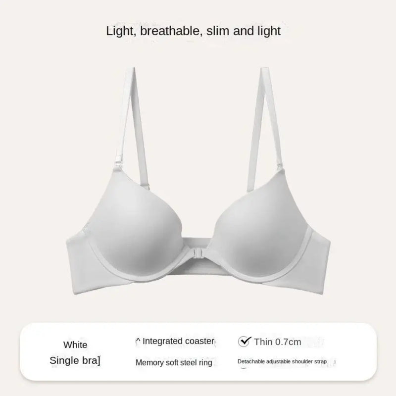 CLARA – Seamless Push-Up Bra with Front Closure