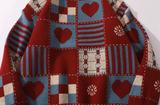 Hearth Patchwork Loom Wool Sweater