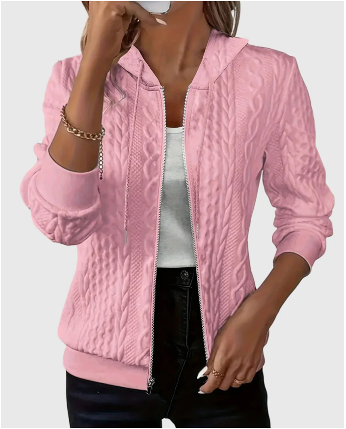 Jenna | Hoodie with Zipper