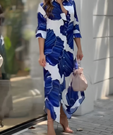 Eva - Long, Airy Shirt Dress