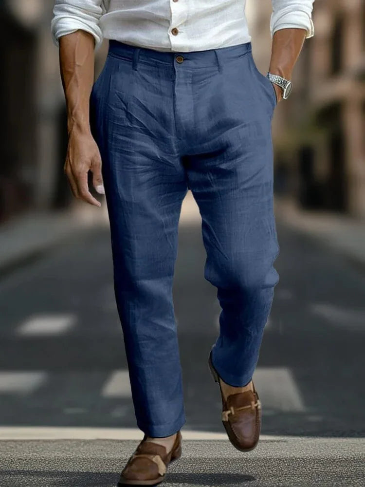 ITALIAN CHIC LINEN PANTS