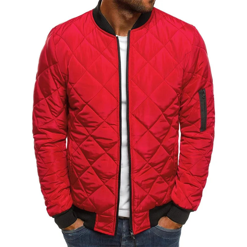 Daniel | Stylish Quilted Bomber Jacket