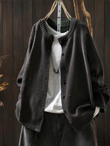 Isolde™ - Textured Cardigan