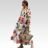 FLORENTINA PRINTED MAXI DRESS