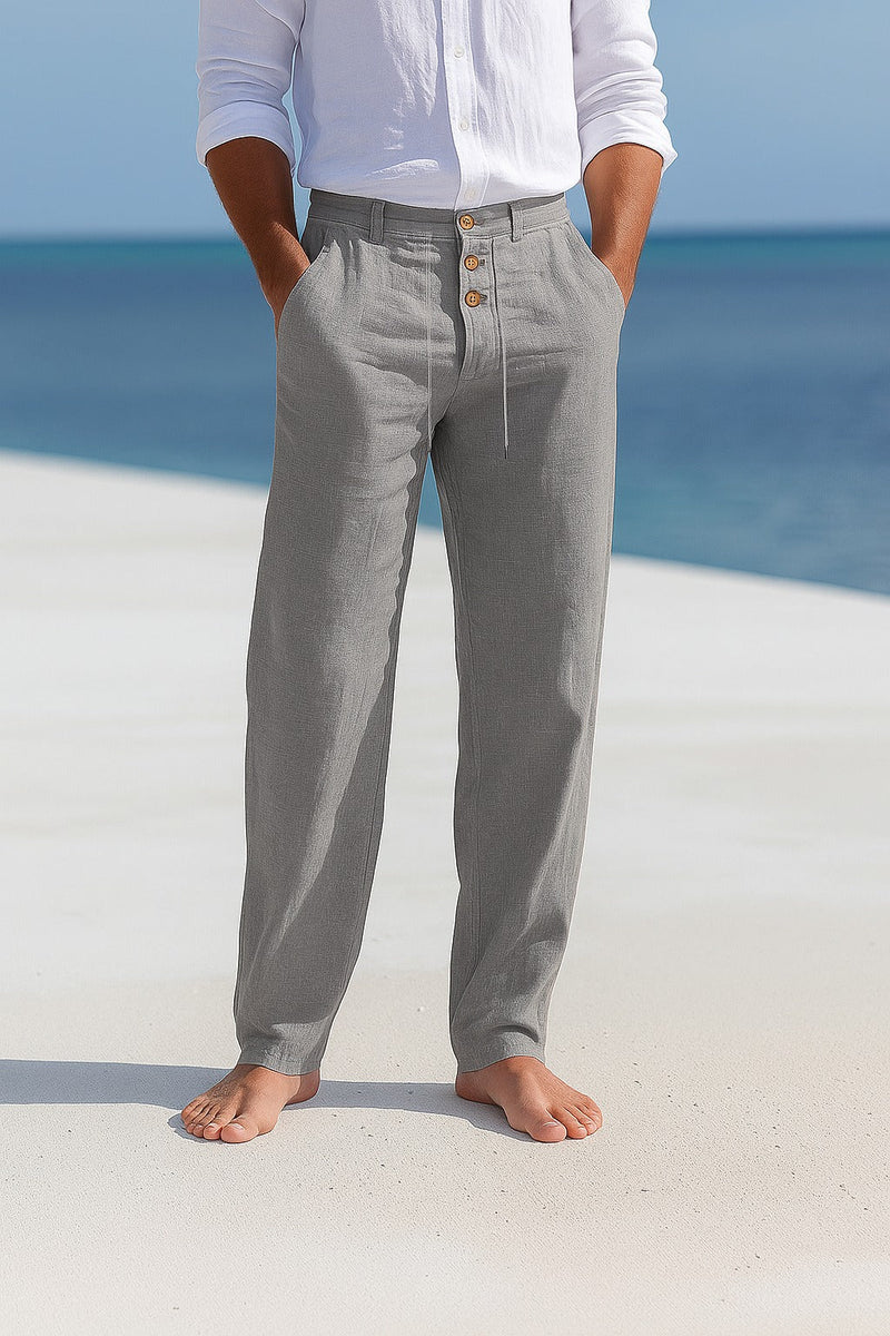 LIGHT SUMMER PANTS MADE OF LINEN