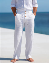 LIGHT SUMMER PANTS MADE OF LINEN