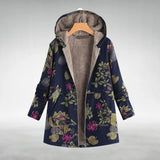 Sofia™ | Stylish Floral Fleece Jacket