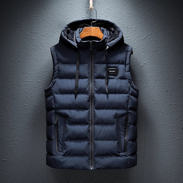 Renzo - Sleek Hooded Vest